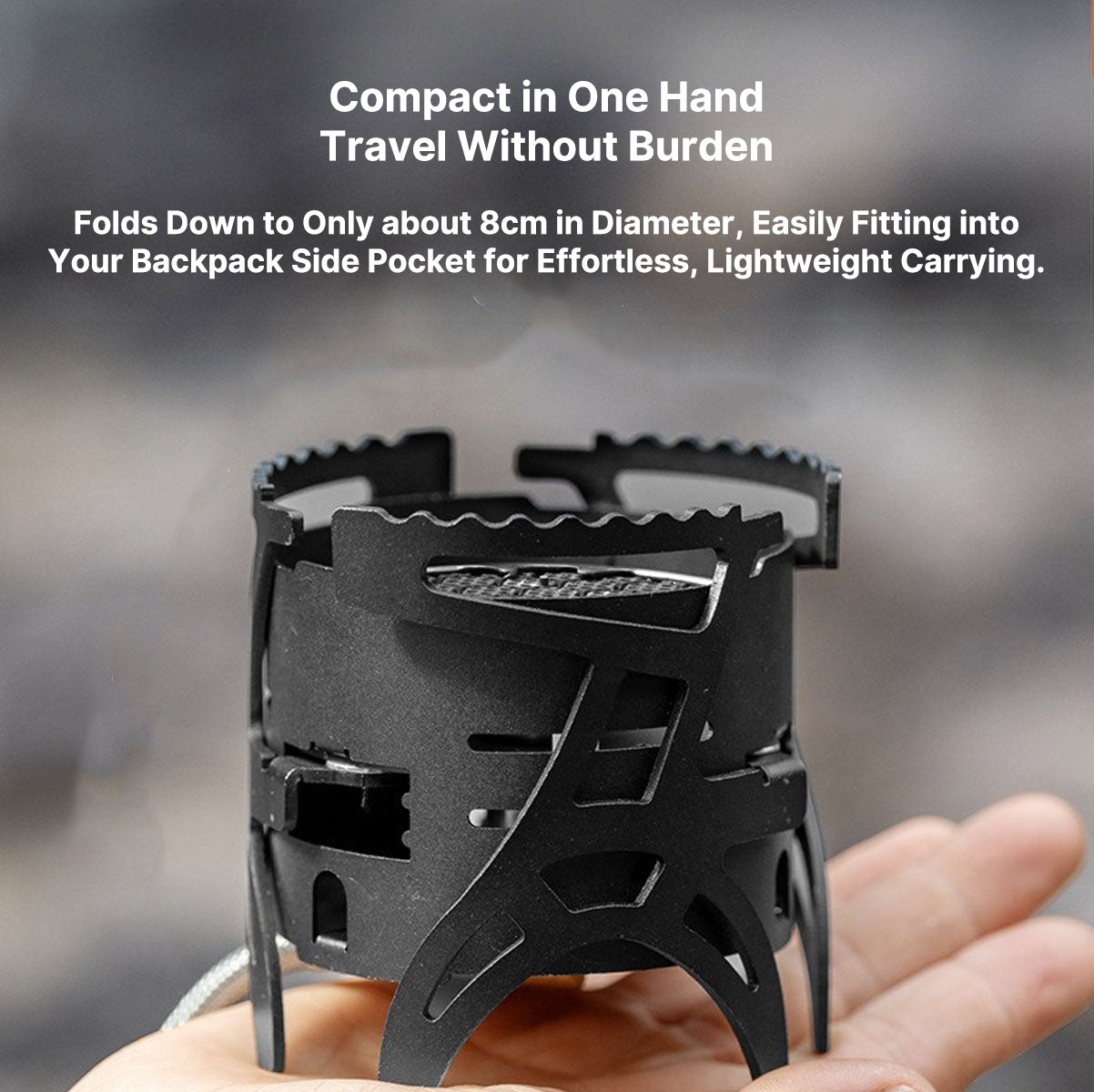 Traverseon 3600W Camping Backpacking Gas Stove