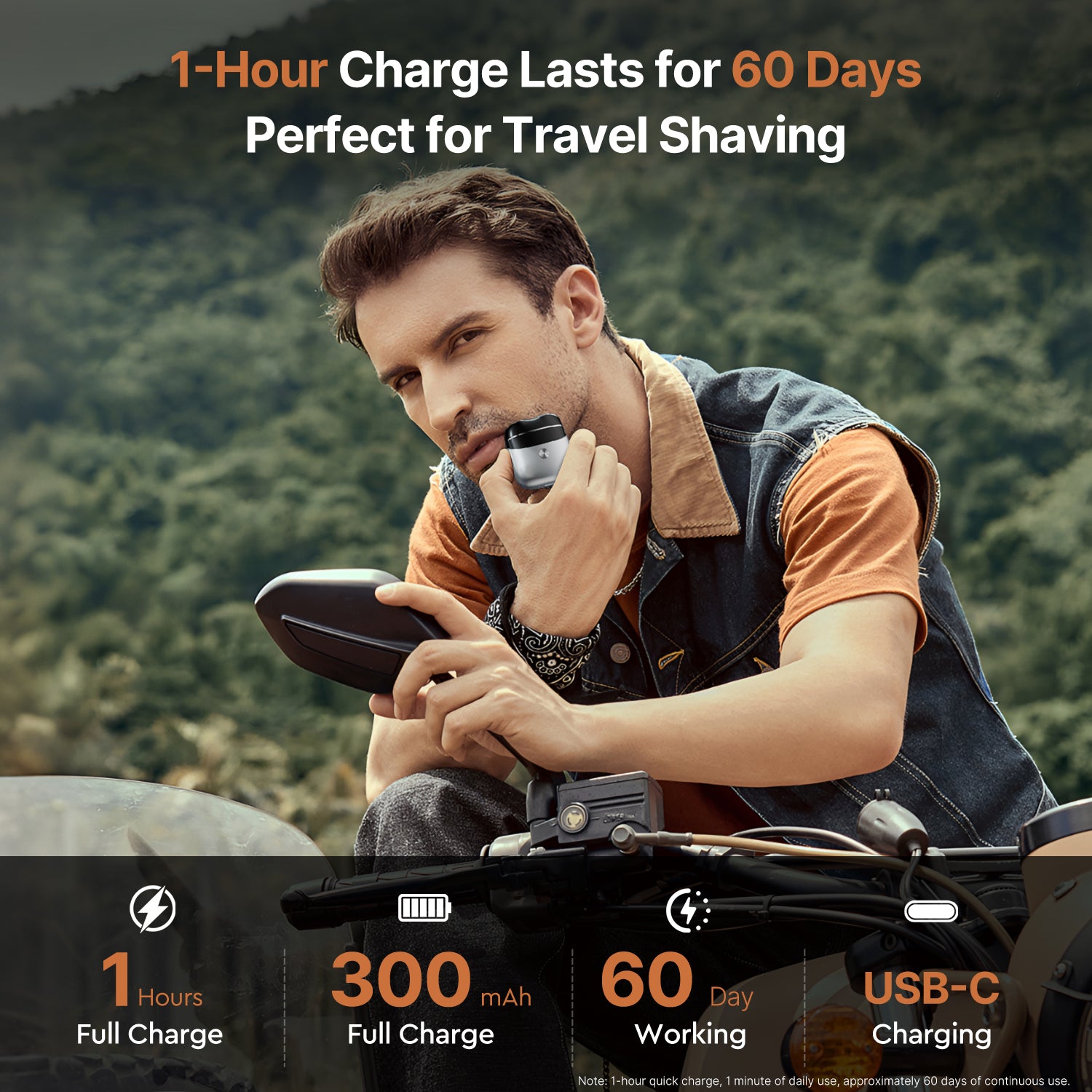 Mini Portable Electric Razor