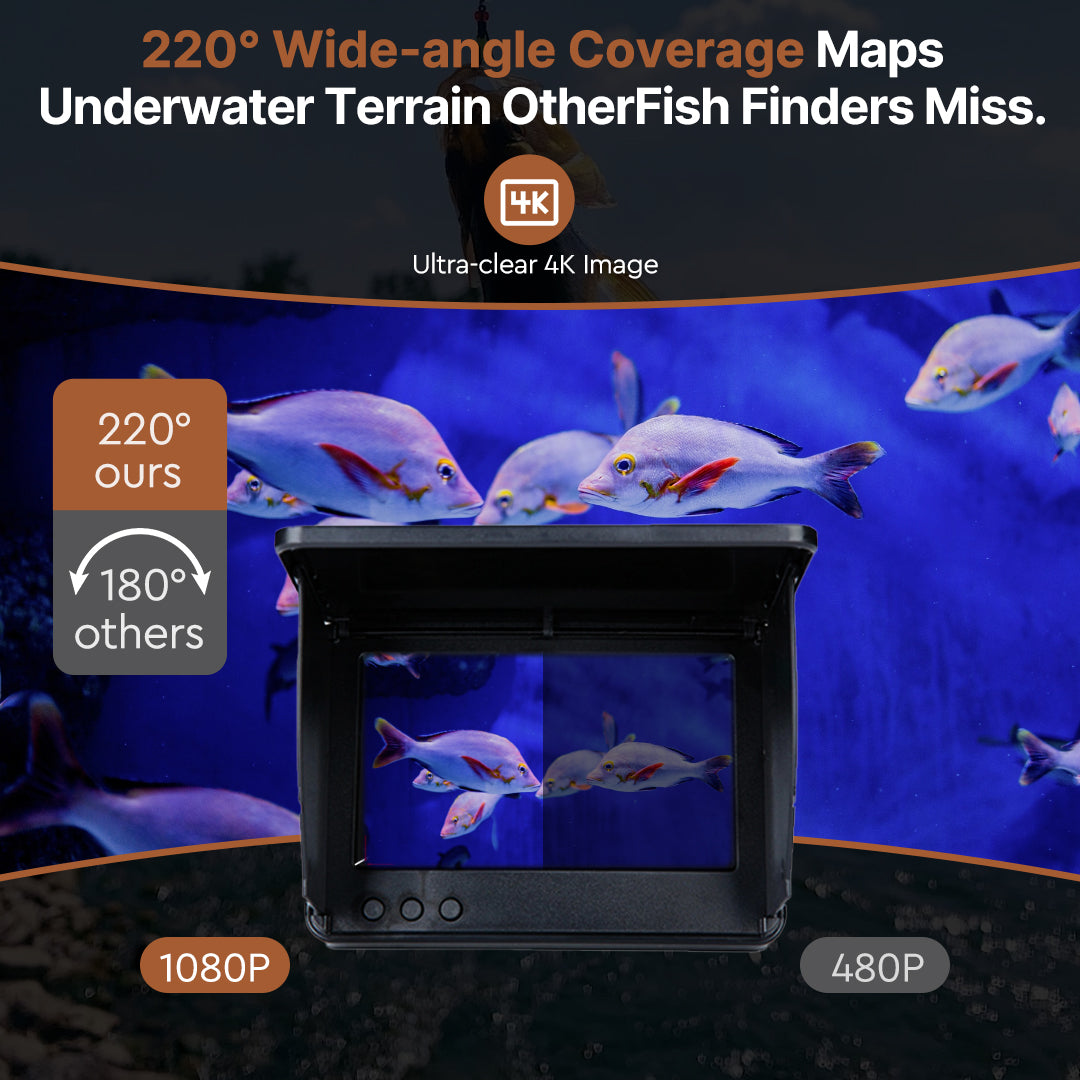 Ultra-Clear 4K Fish Finder