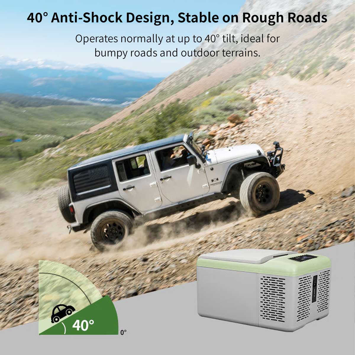 Portable 9L Compressor Car Refrigerator β -20Β°C Freezer Cooler | Traverseon
