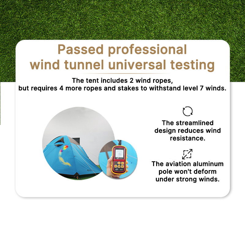 Traverseon InstaFrame™ Quick-Deploy Tent – 2-Person Freestanding Tent with Fast Setup