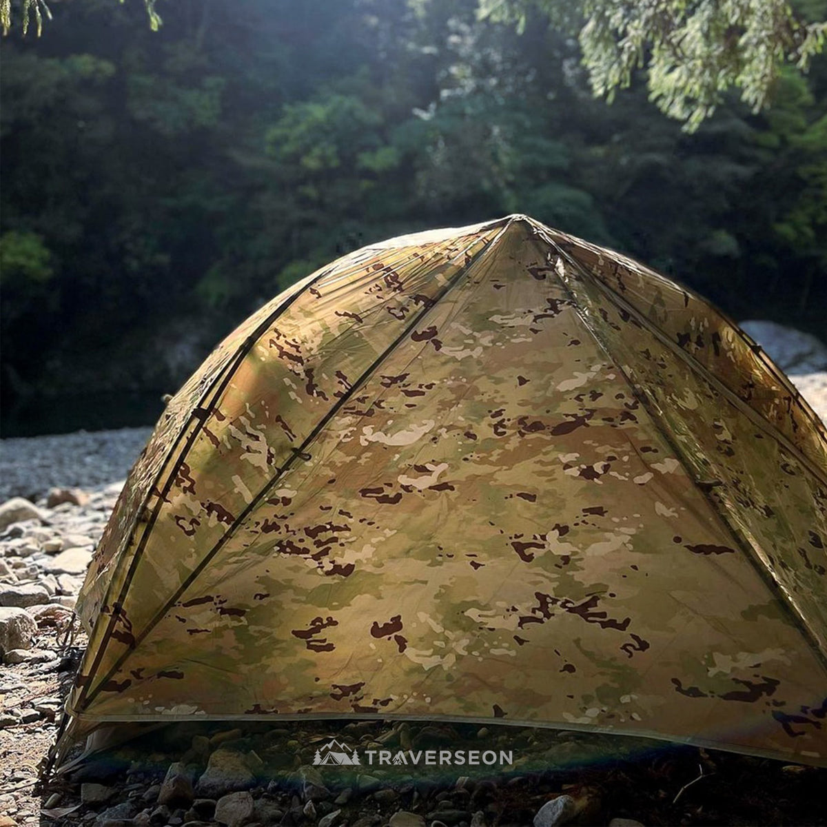 1 Person Backpacking Tent – 4 lb, 3000mm+ Waterproof Double-Wall | Traverseon
