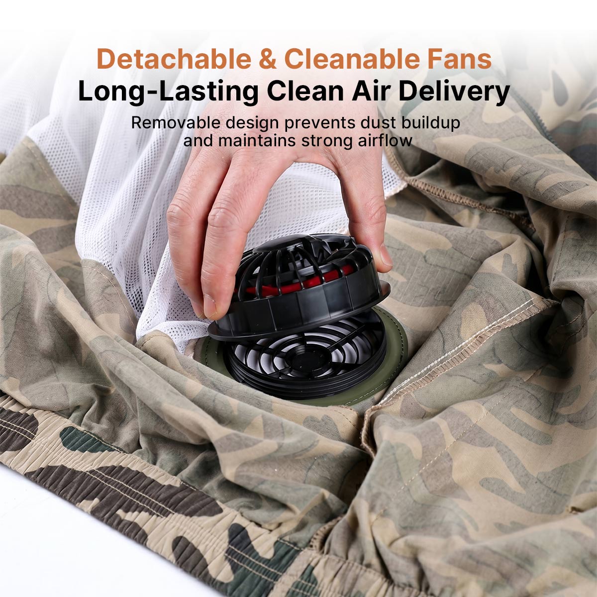 Cooling Workwear Fan Jacket – 5V/12V Outdoor Cooling Vest | Traverseon