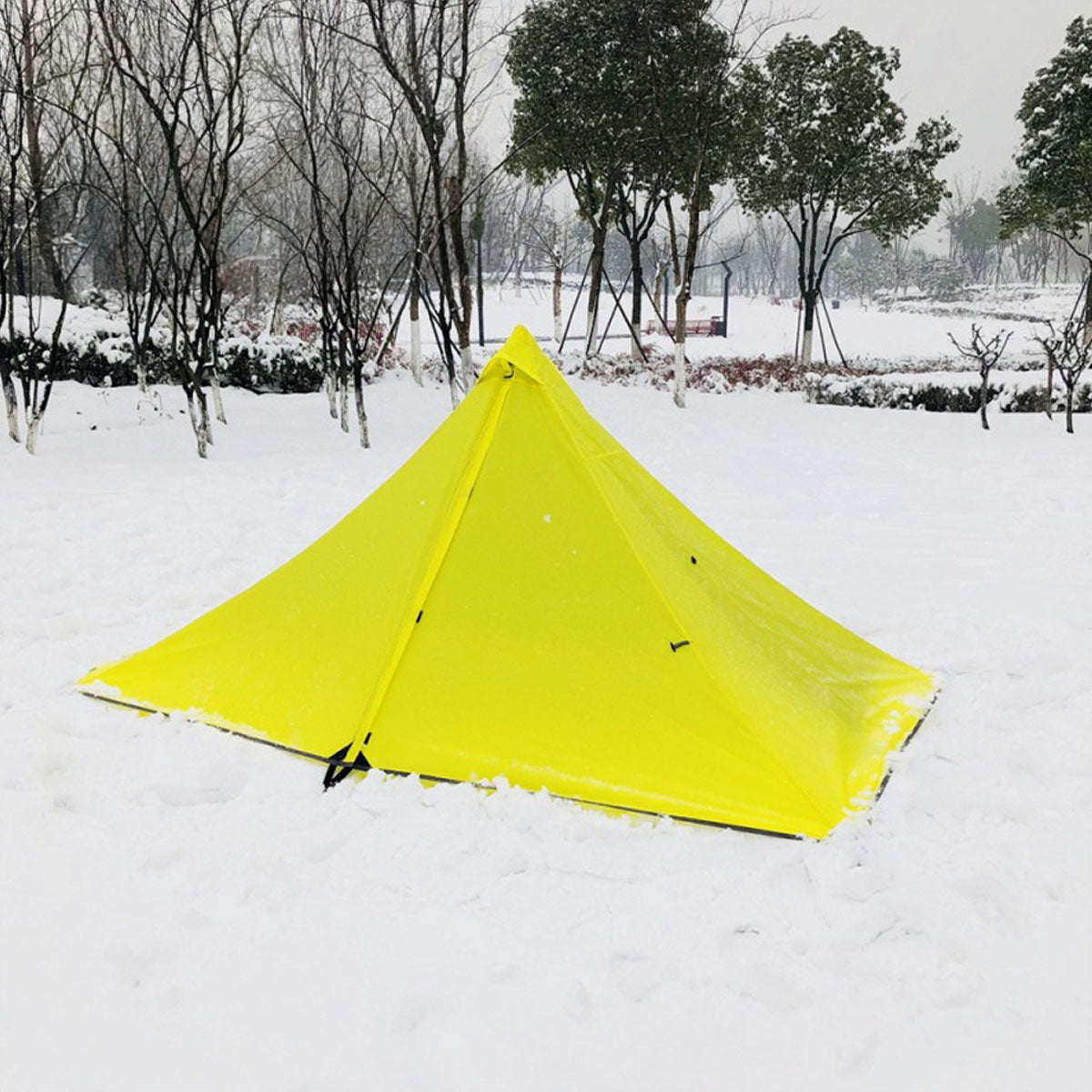 Ultralight Pyramid Tent – 1-2P Trekking Pole Setup|Traverseon