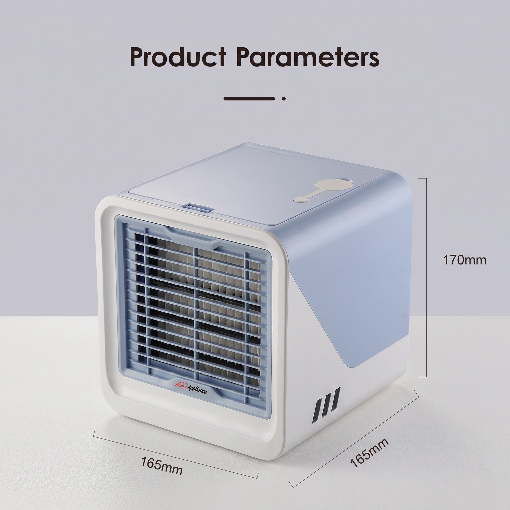 Mini Air Conditioner Fan – USB Portable Evaporative Cooler with Night Light | Traverseon