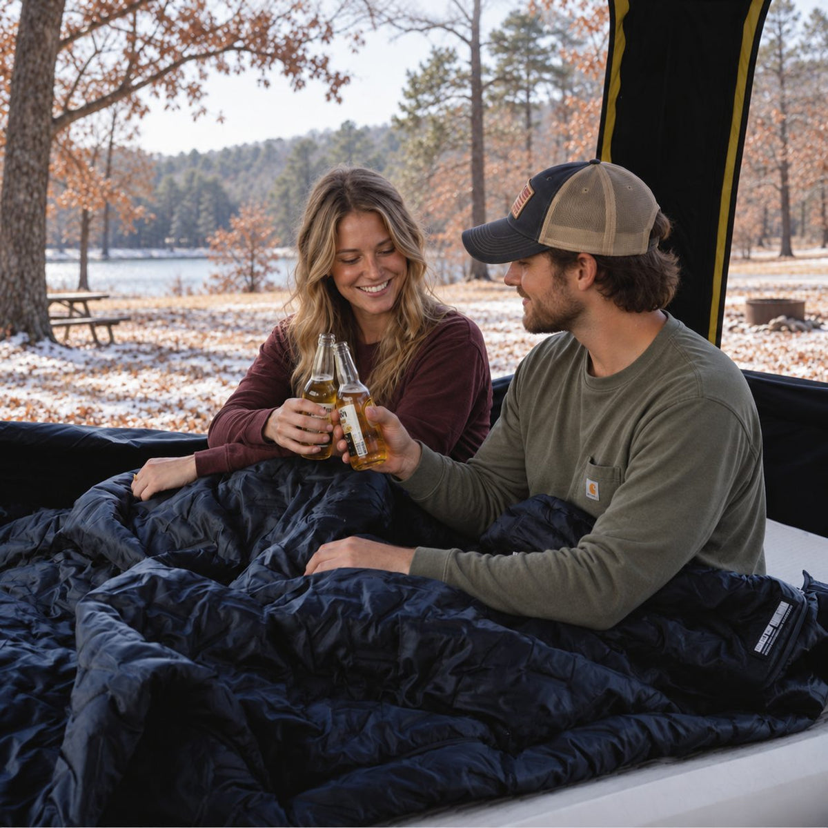 1P All-Season Sleeping Bag | Lightweight, WideFit Design for Outdoor Camping