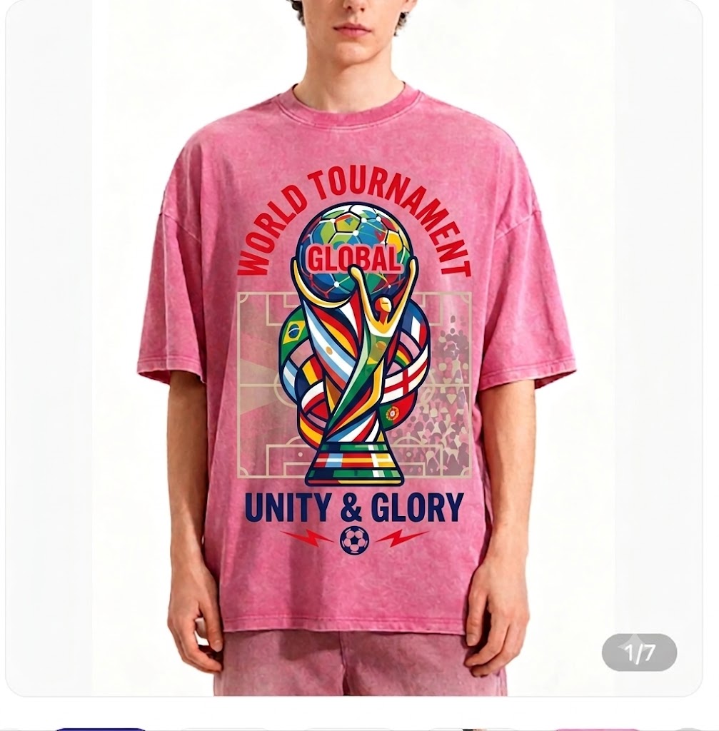 The Custom Vintage Wash Tee | 100% Breathable Cotton