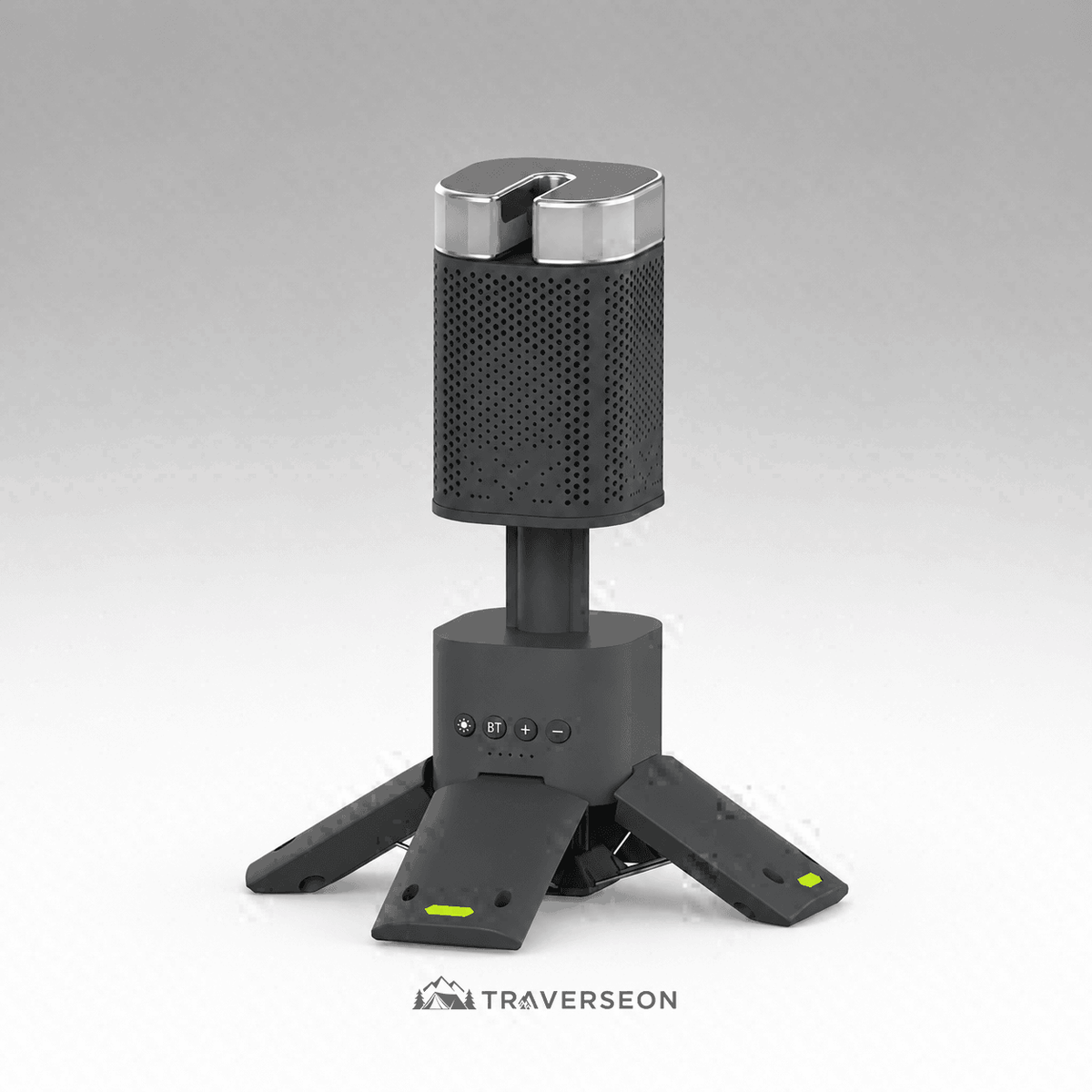 14000mAh Rechargeable Telescopic Camping Lantern with Bluetooth Speaker | Traverseon