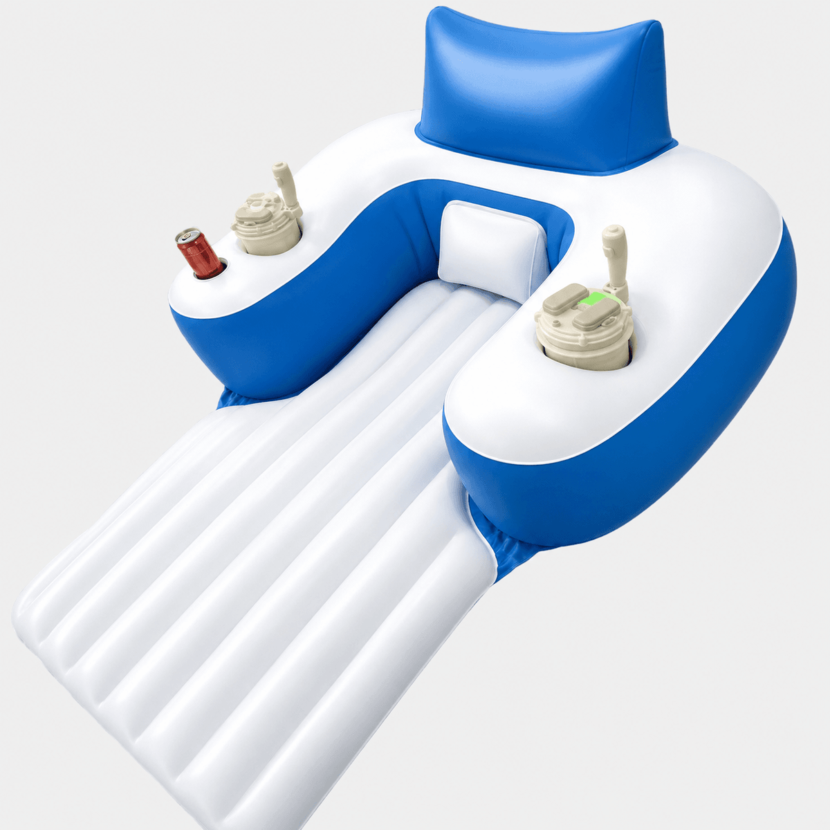 Motorized Pool Lounger β 250 lb Dual-Motor Inflatable Float | Traverseon