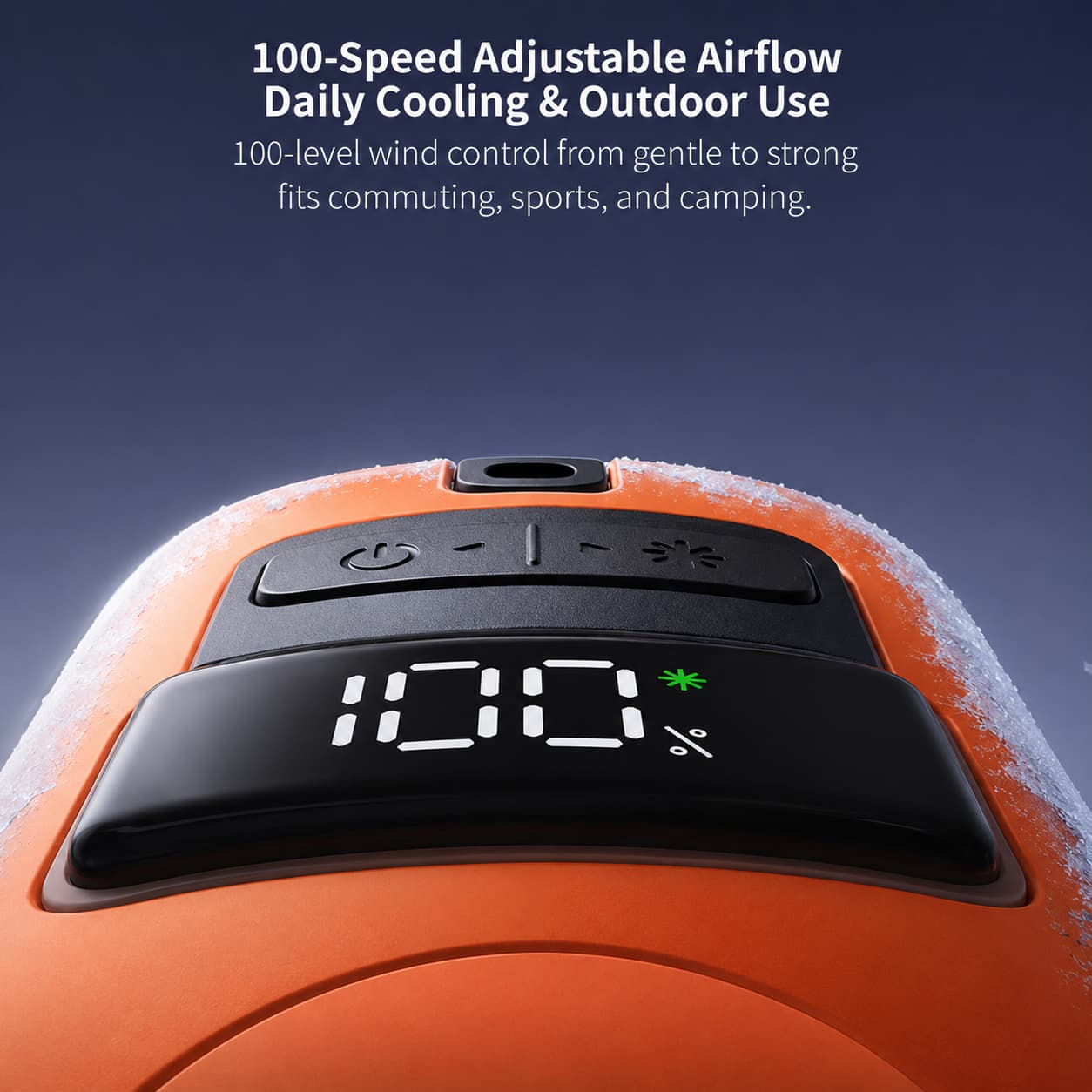 Solar Recharge Waist Fan – 8000mAh TEC Cooling Fan | Traverseon