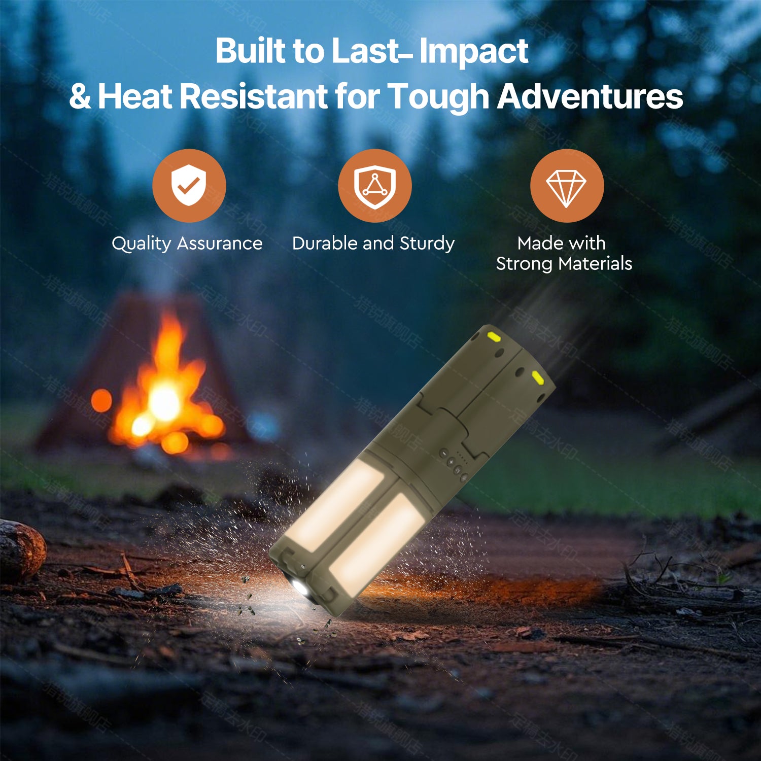 4800 LM Telescopic Camping Lights