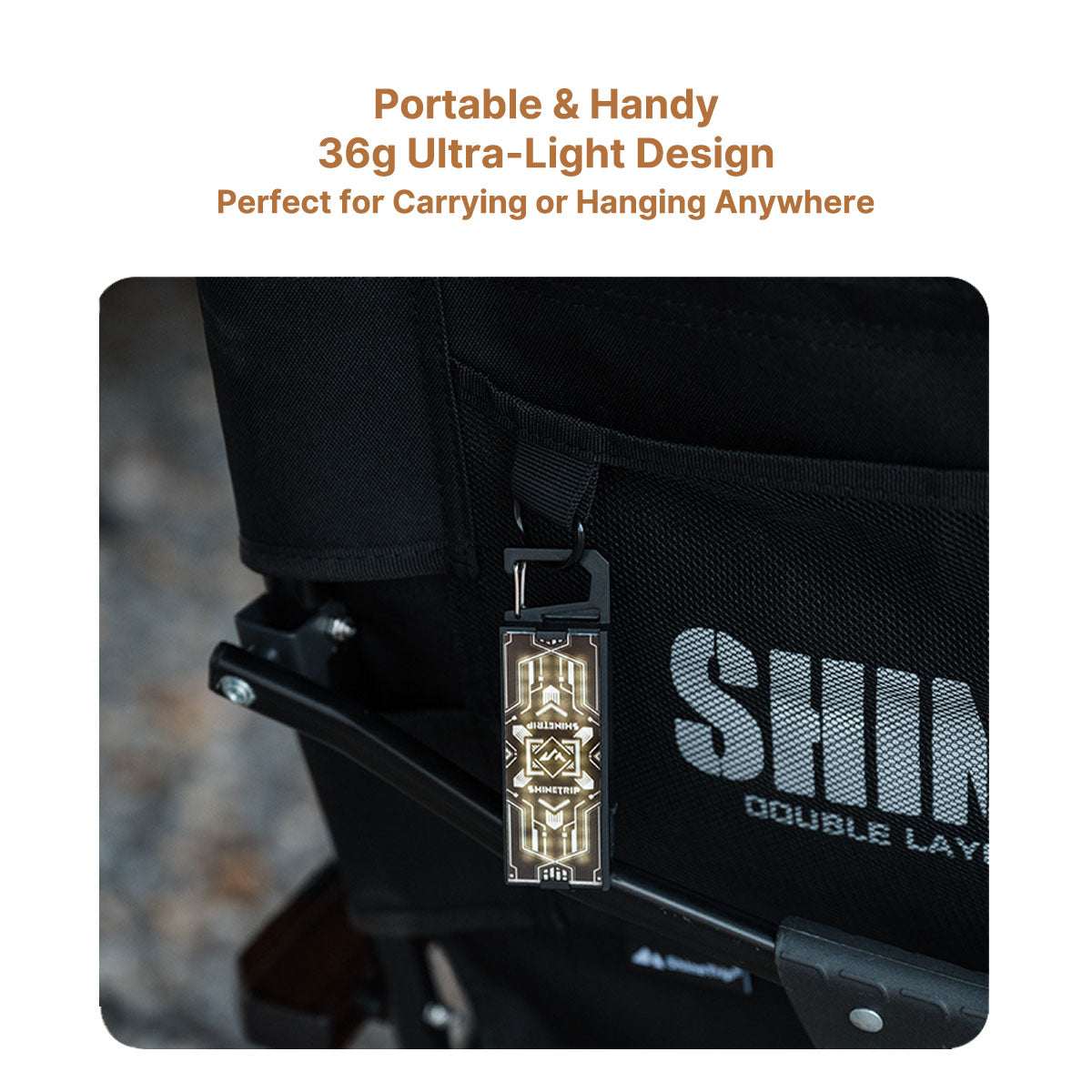 Ultra-Light Multi-Use Outdoor Light