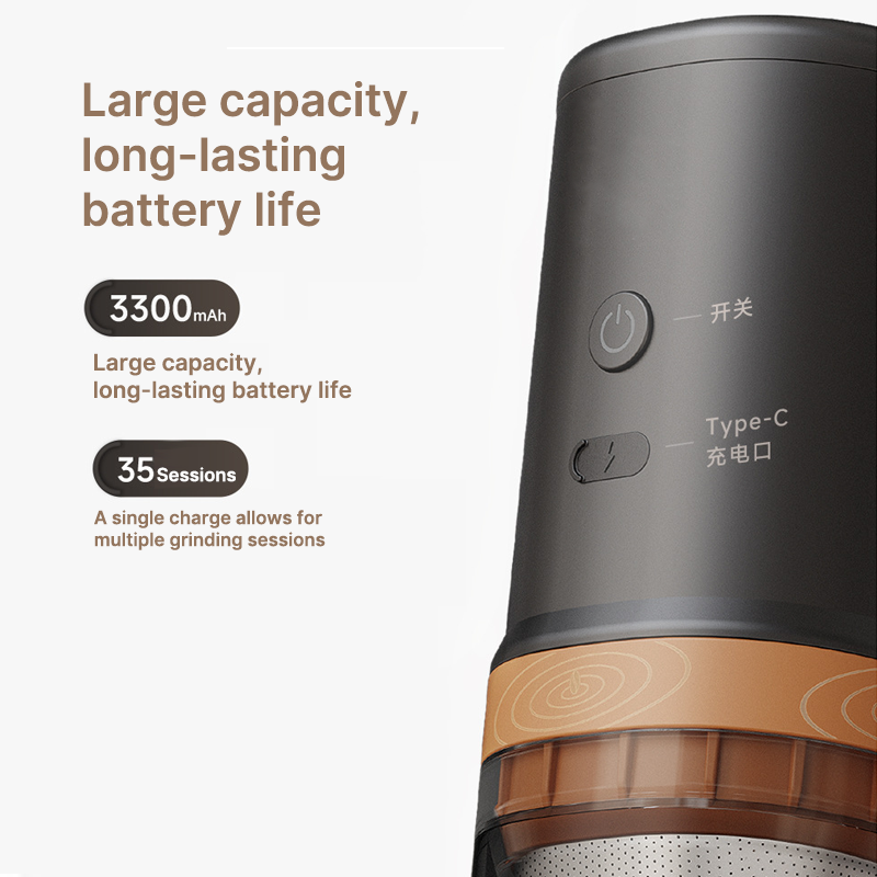 Traverseon BrewMate 25 Portable All-in-One Coffee Grinder and Brewer