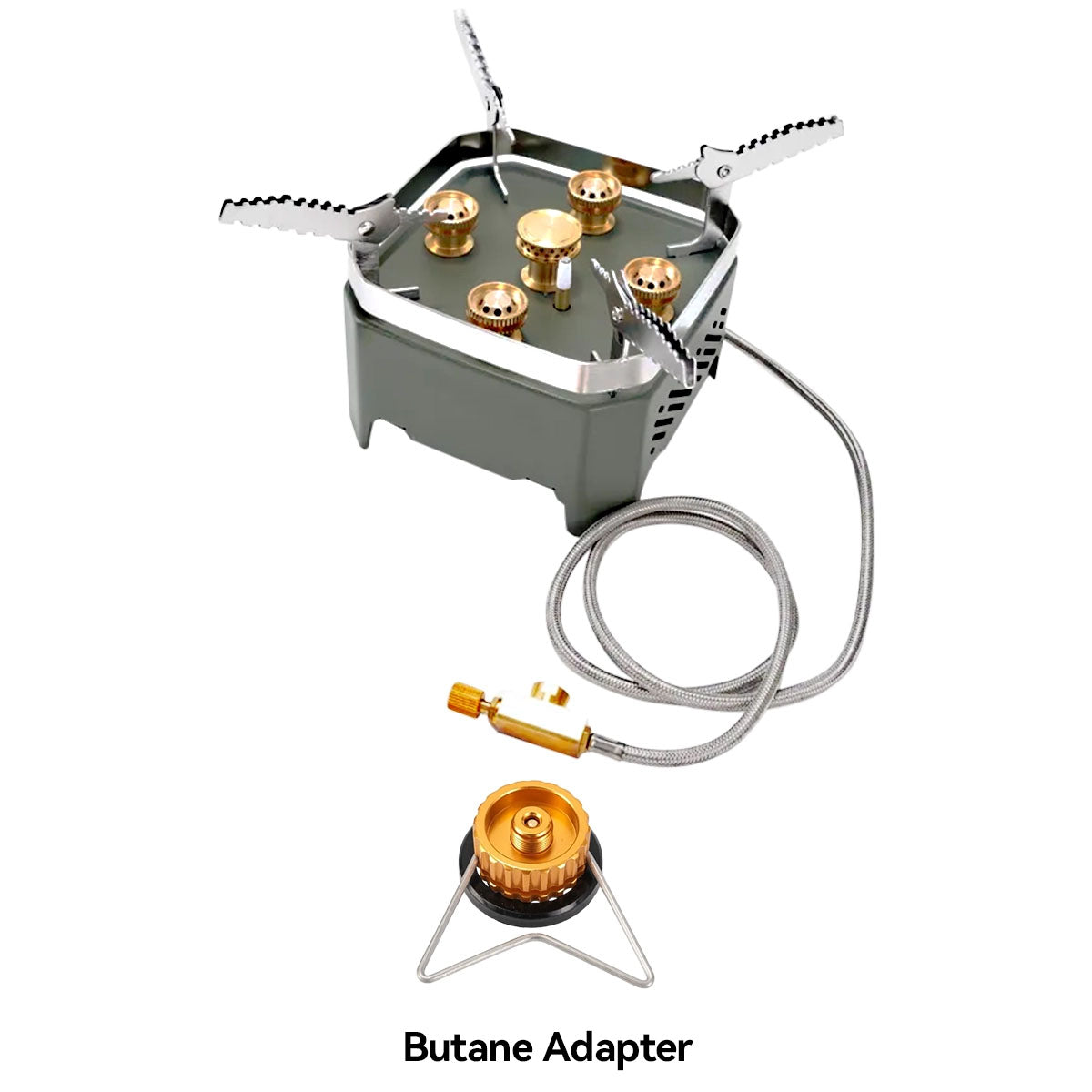 Traverseon BlazeCore™ 13800W Windproof Camping Stove