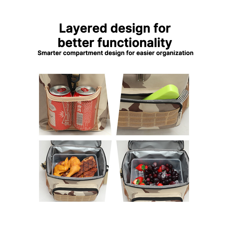 Traverseon Leakproof Rigid Insulated Lunch Tote