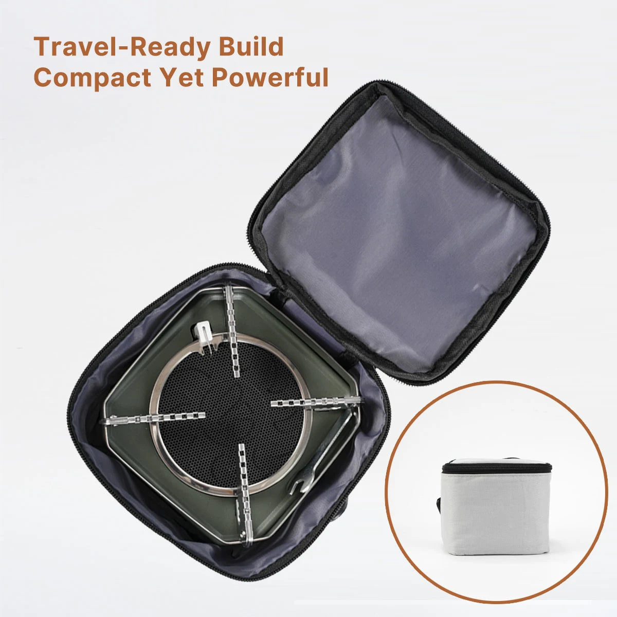 Portable Gas Propane Stove – Windproof Flameless Infrared | Traverseon