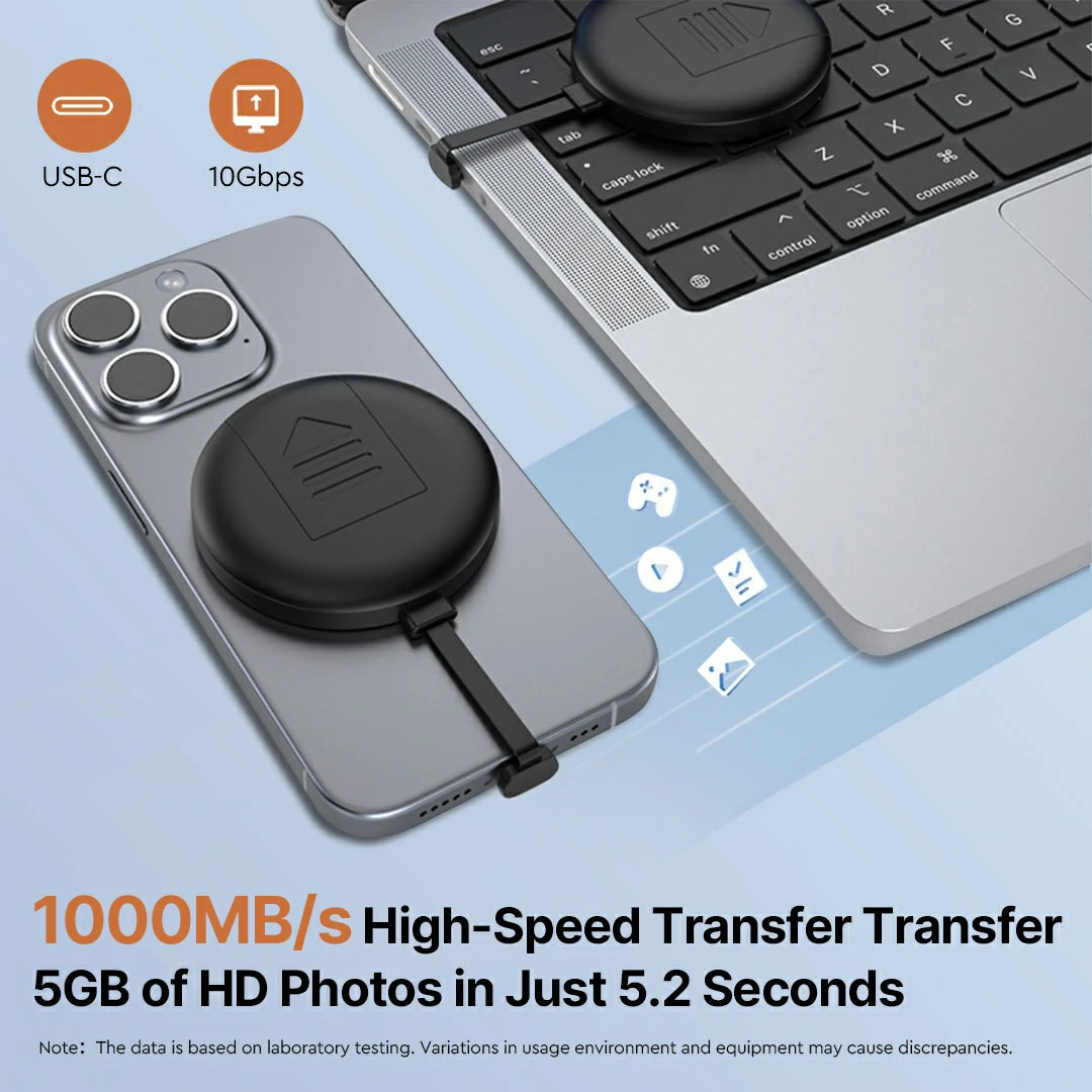 4K ProRes & Ultra-light Magnetic Hard SSD