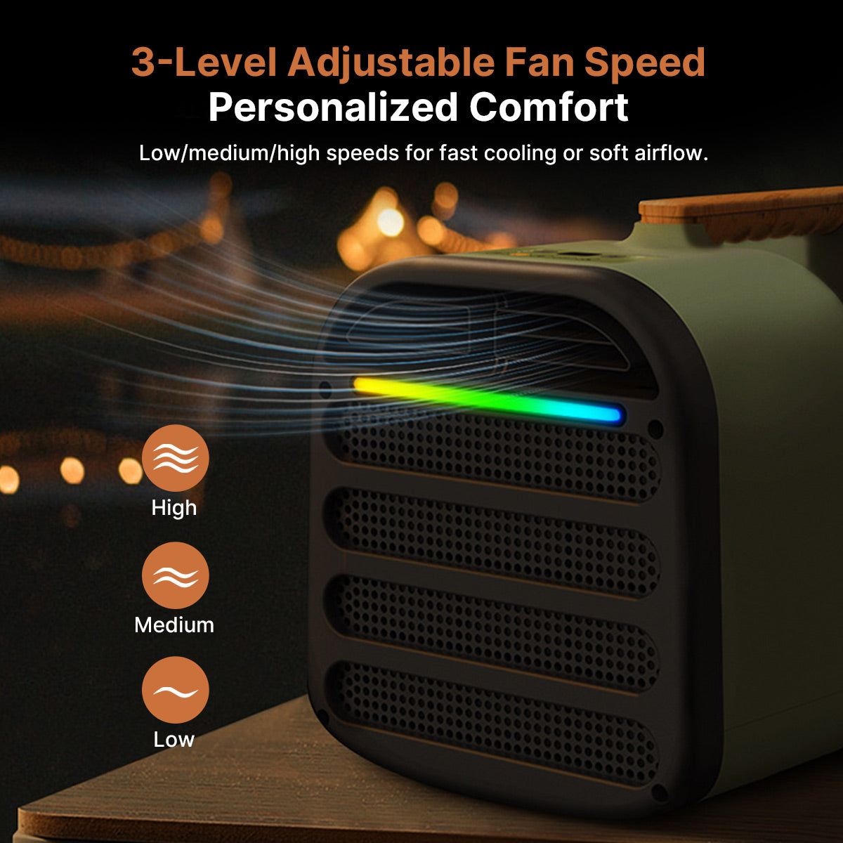 Portable Air Conditioner 4500/5200BTU – Compact Cooling AC Unit for Tent RV Room | Traverseon