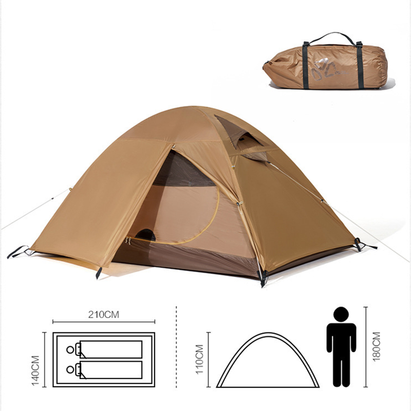 Traverseon InstaFrameβ’ Quick-Deploy Tent β 2-Person Freestanding Tent with Fast Setup