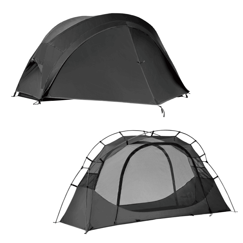 1 Person Cot Tent – 190 × 65 cm Off-Ground Camping Bivy Shelter | Traverseon