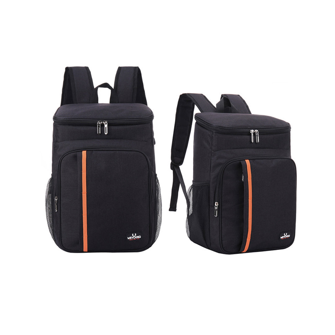 24L Insulated Cooler Backpack – 4H Warm 8H Cold for Camping & Beach|Traverseon