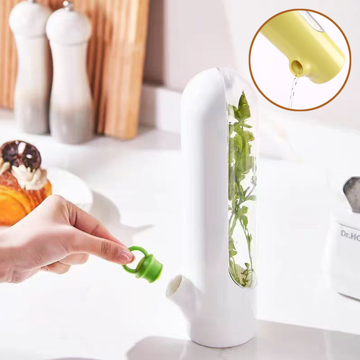 FreshKeep Herb & Veggie Storage Container