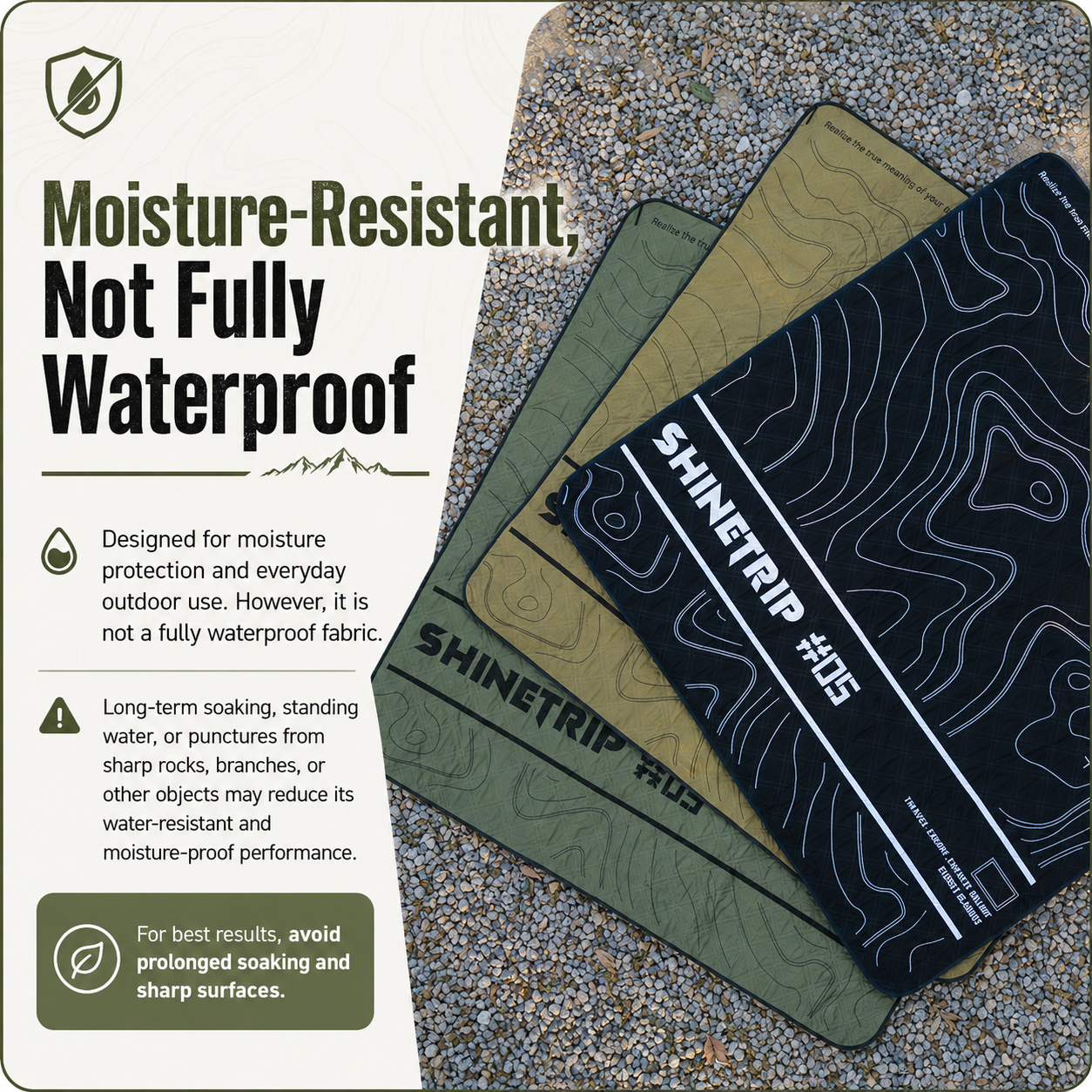 Moisture-Resistant Outdoor Picnic Mat – Lightweight Family Camping Blanket | Traverseon