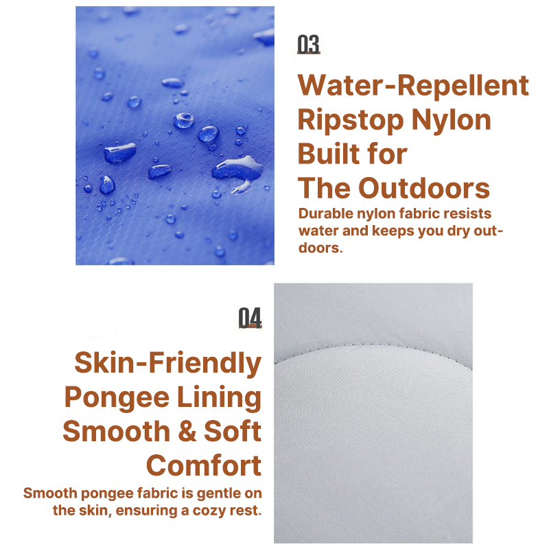 Traverseon BigComfort Egg-Shaped Sleeping Bag