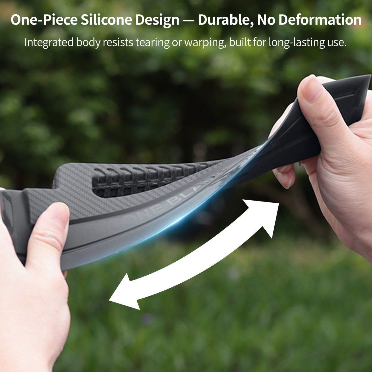 Car Window Squeegee Water Wiper – Soft Silicone Material, Universal Fit, Scratch-Free Glass Cleaning | Traverseon