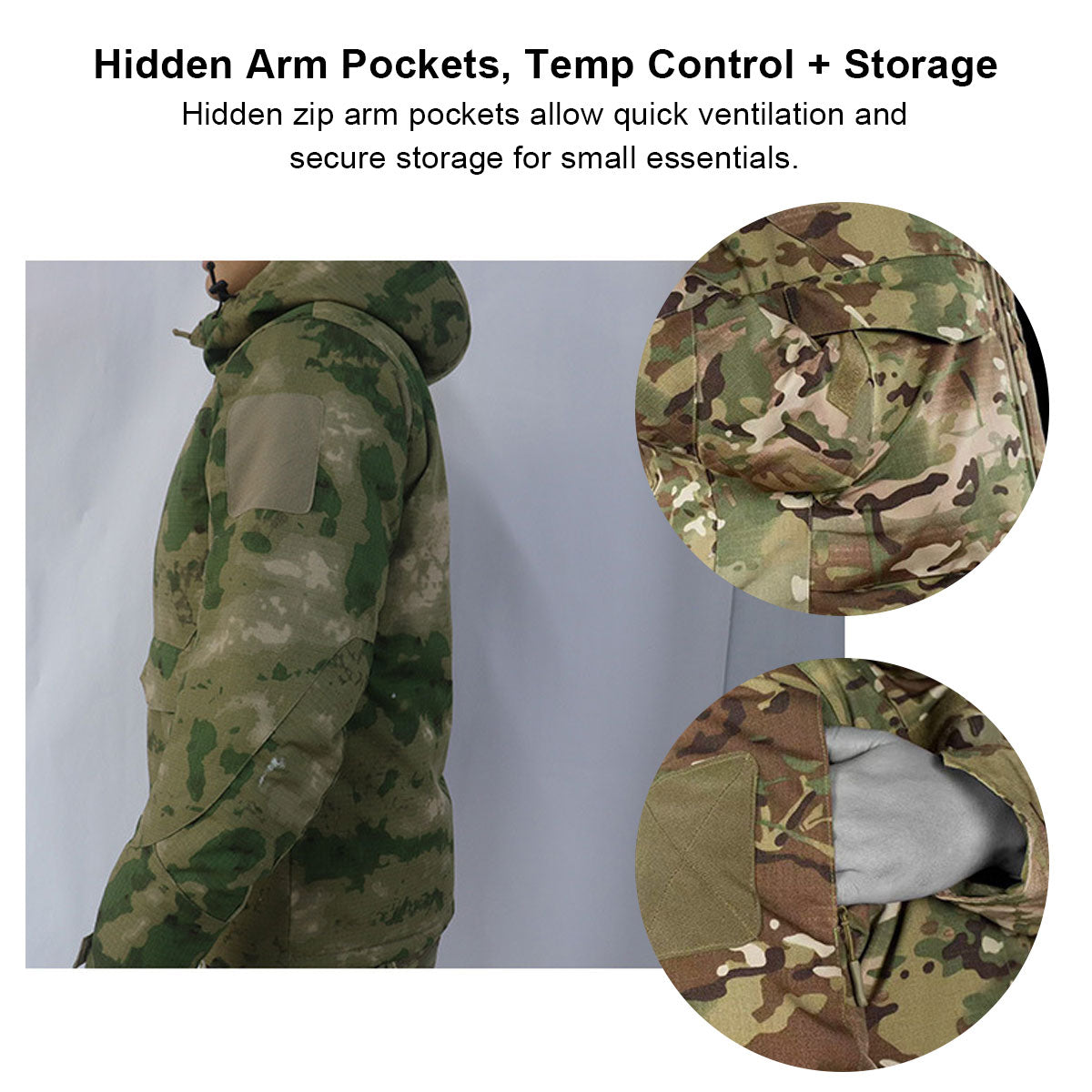Men's Insulated Camo Hoodie Jacket Pants– Winter Hunting Work Suit | Traverseon