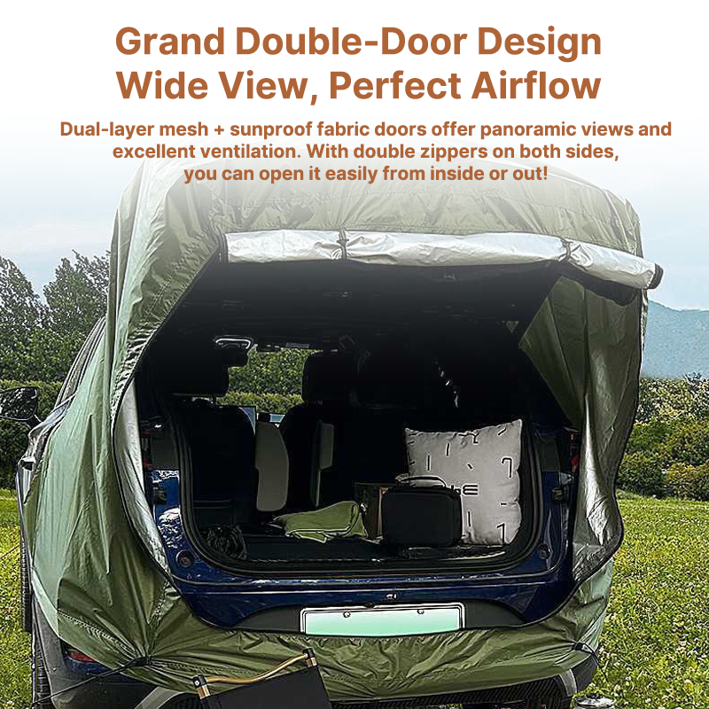 SUV Tailgate Shelter Tent – Portable & Waterproof Car Awning