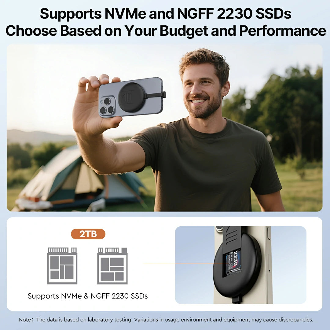 4K ProRes & Ultra-light Magnetic Hard SSD