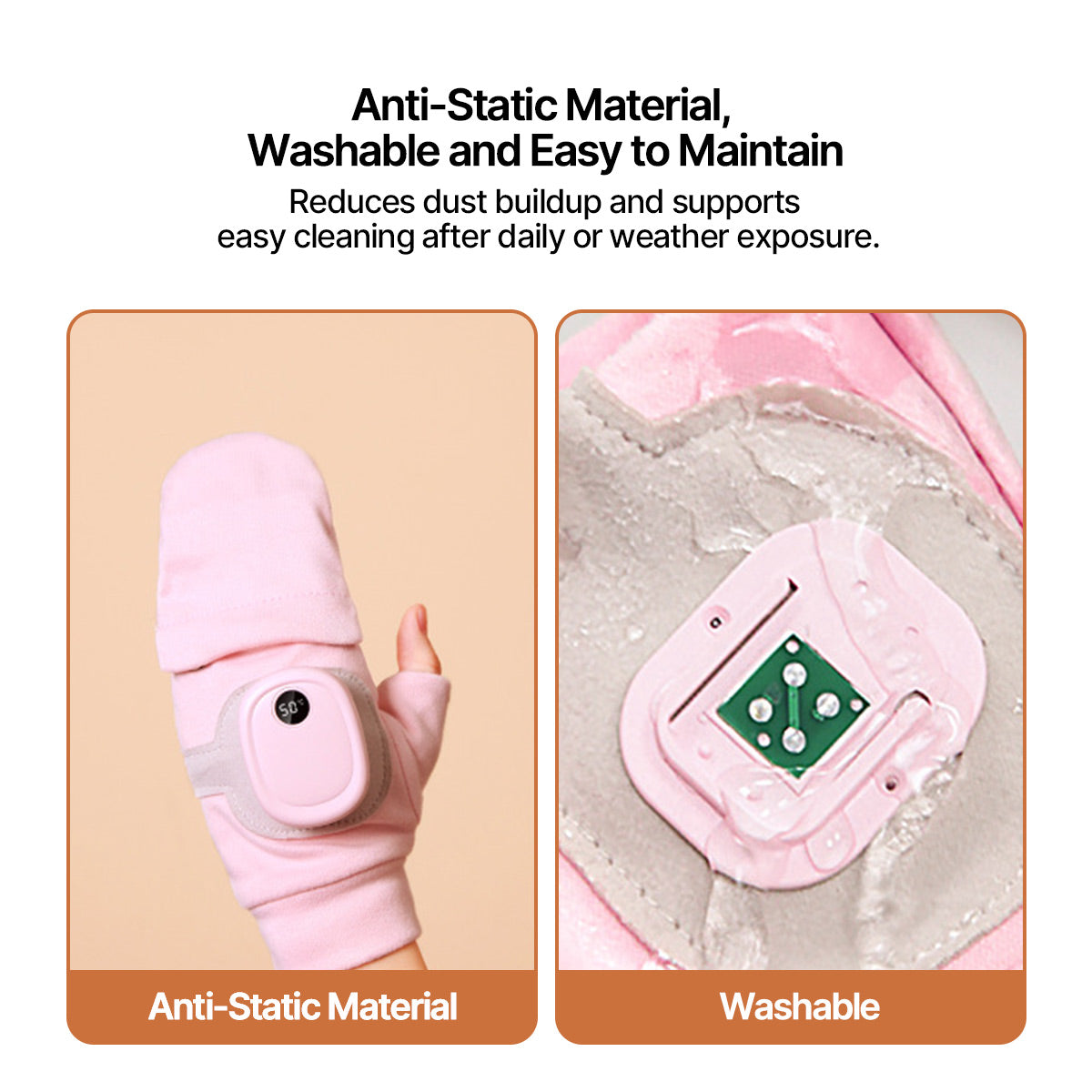 Heated Gloves – 5s Quick Heat 135g Warm Winter Gloves for Cycling Office Driving Home | Traverseon