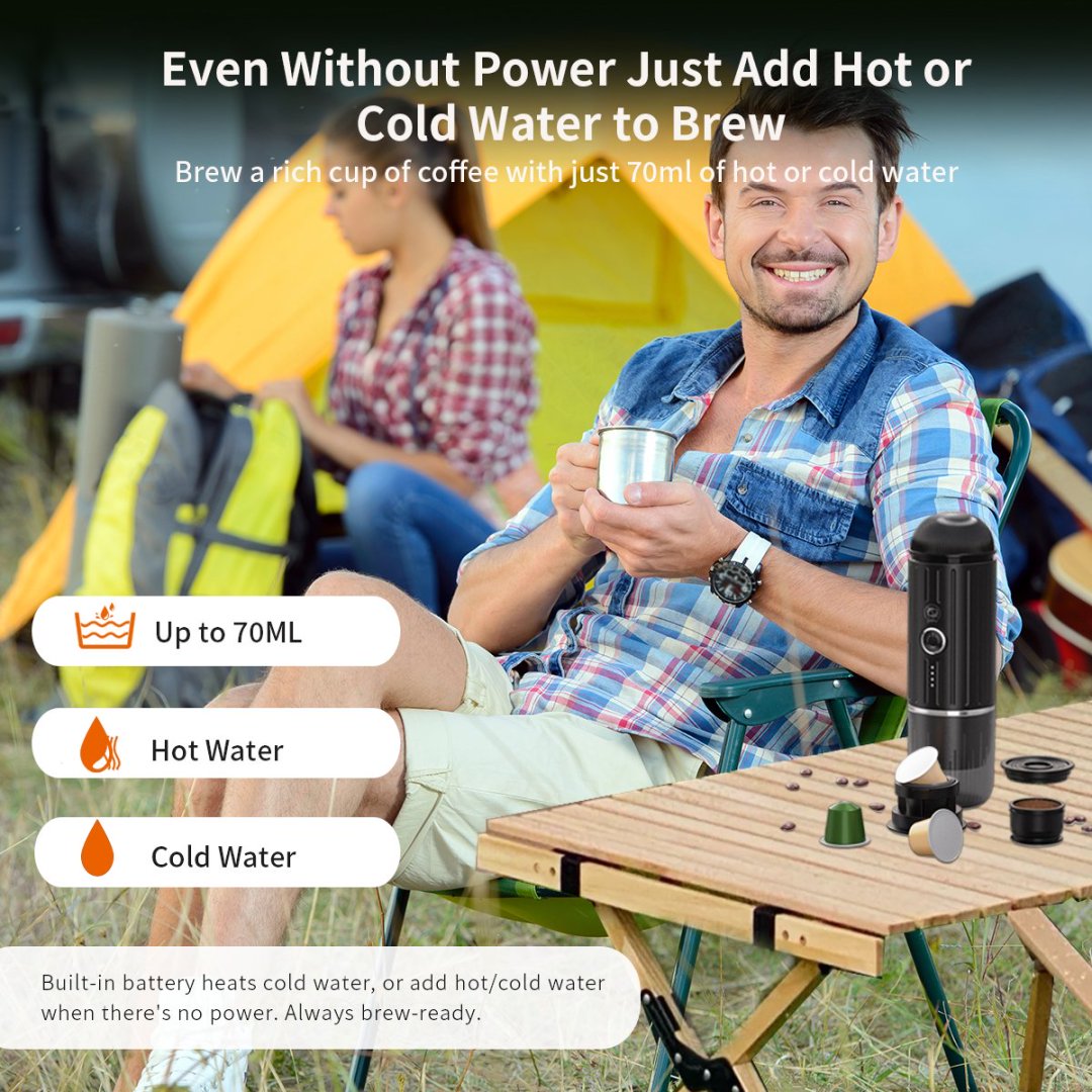 High-pressure Brewing Portable Espresso Machine