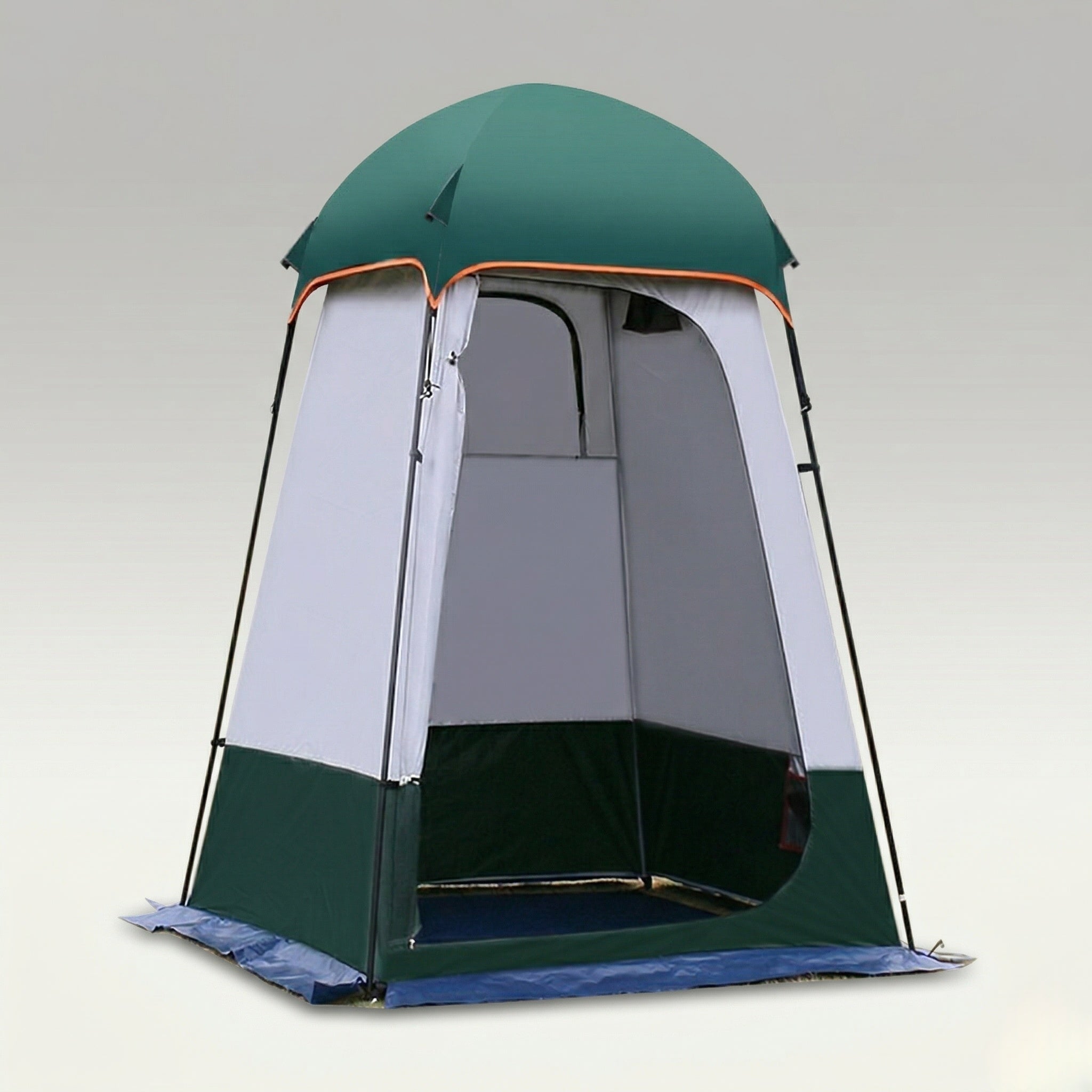 Outdoor Privacy Shower Tent – Waterproof UV-Resistant Changing Shelter with Floor & Hook | Traverseon