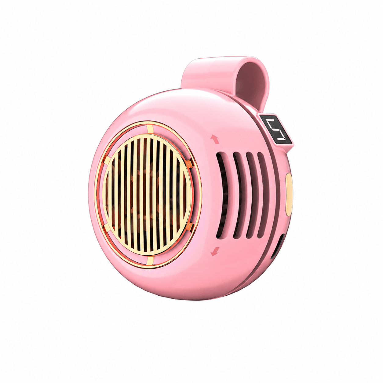 Portable Clip-On Bladeless Fan – 360° Wearable Cooling Fan | Traverseon