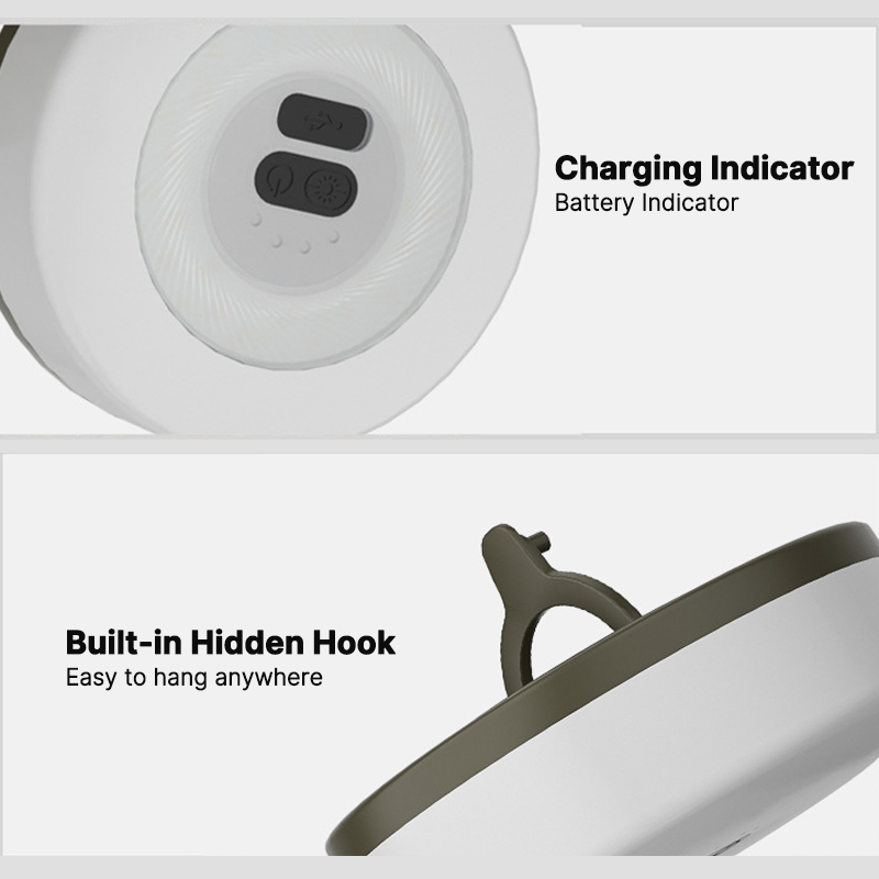 Traverseon Retractable Camping String Light