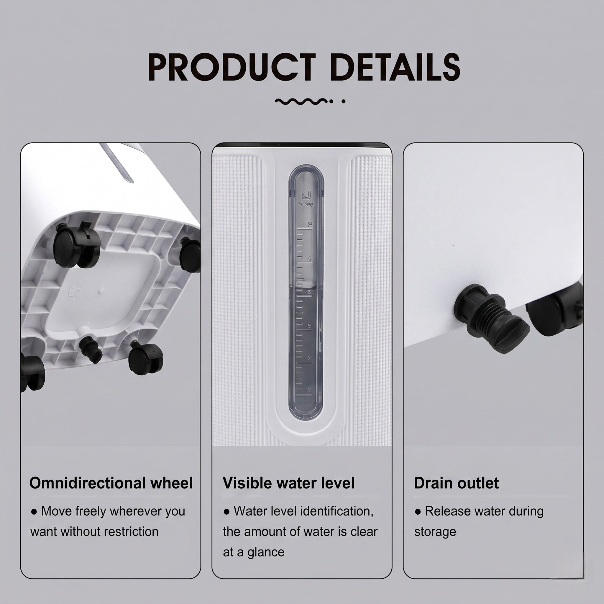 Portable Evaporative Air Cooler – 3-Speed Ice Cooling Fan with Large Water Tank | Traverseon