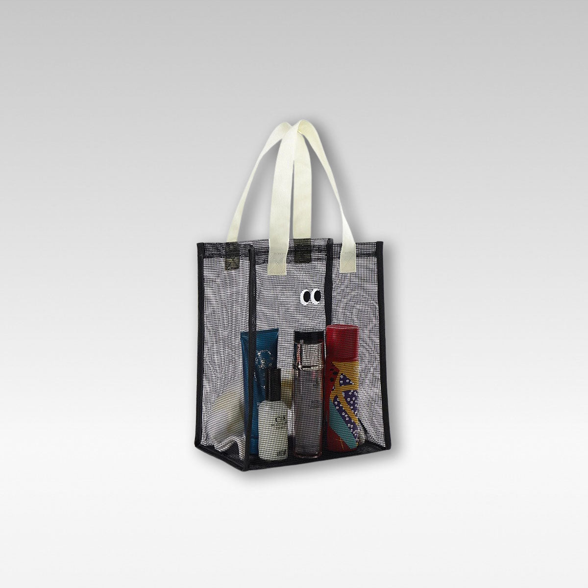 Traverseon Cute Eyes Mesh Tote