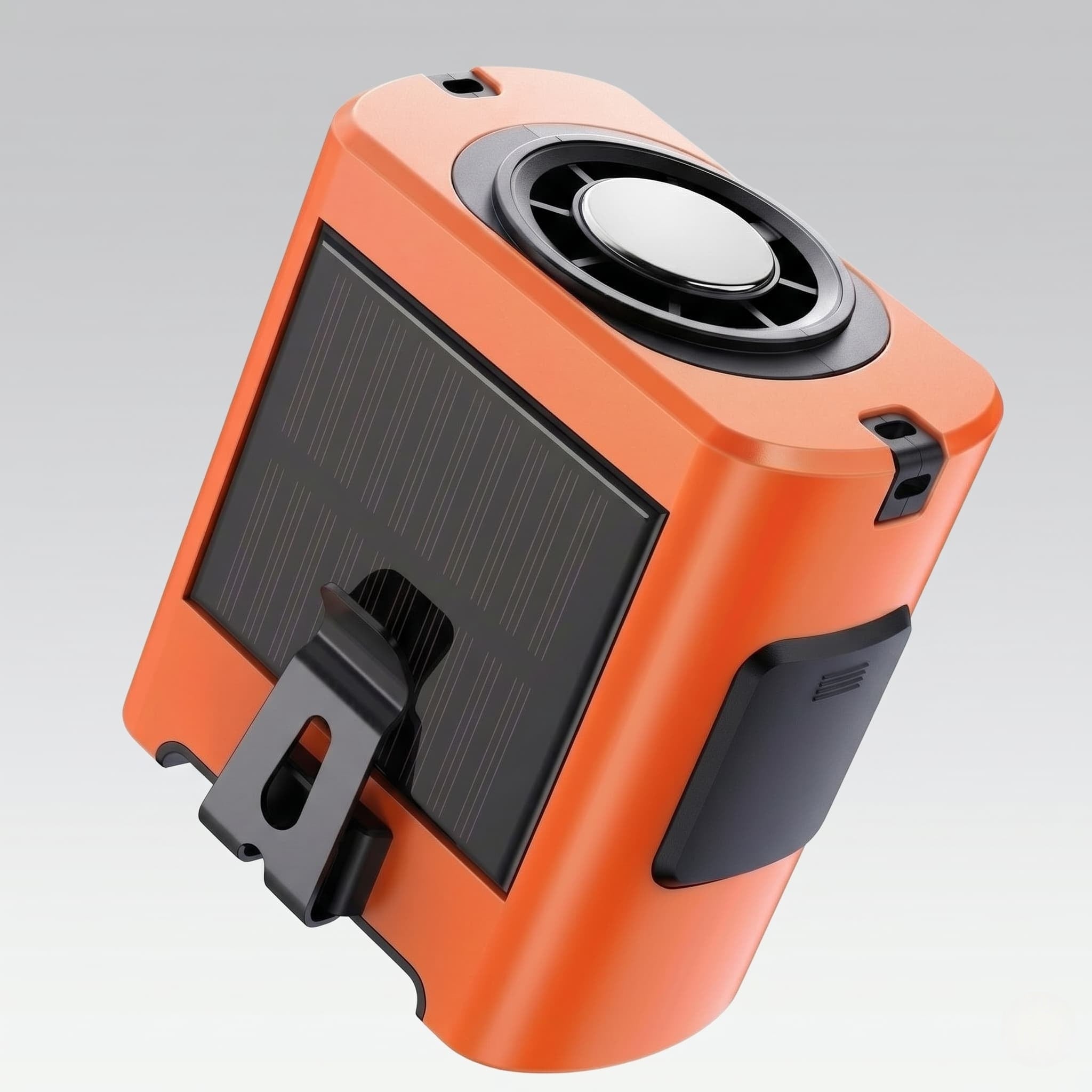 Solar Recharge Waist Fan – 8000mAh TEC Cooling Fan | Traverseon