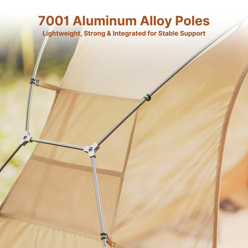 Cot-Compatible Bivy Tent for Solo Camping – Floating Ultralight Shelter | Traverseon