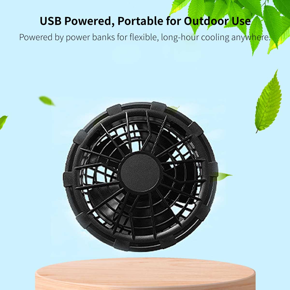 Cooling Fan Vest – USB Dual Fan Outdoor Work Cooling Gear | Traverseon