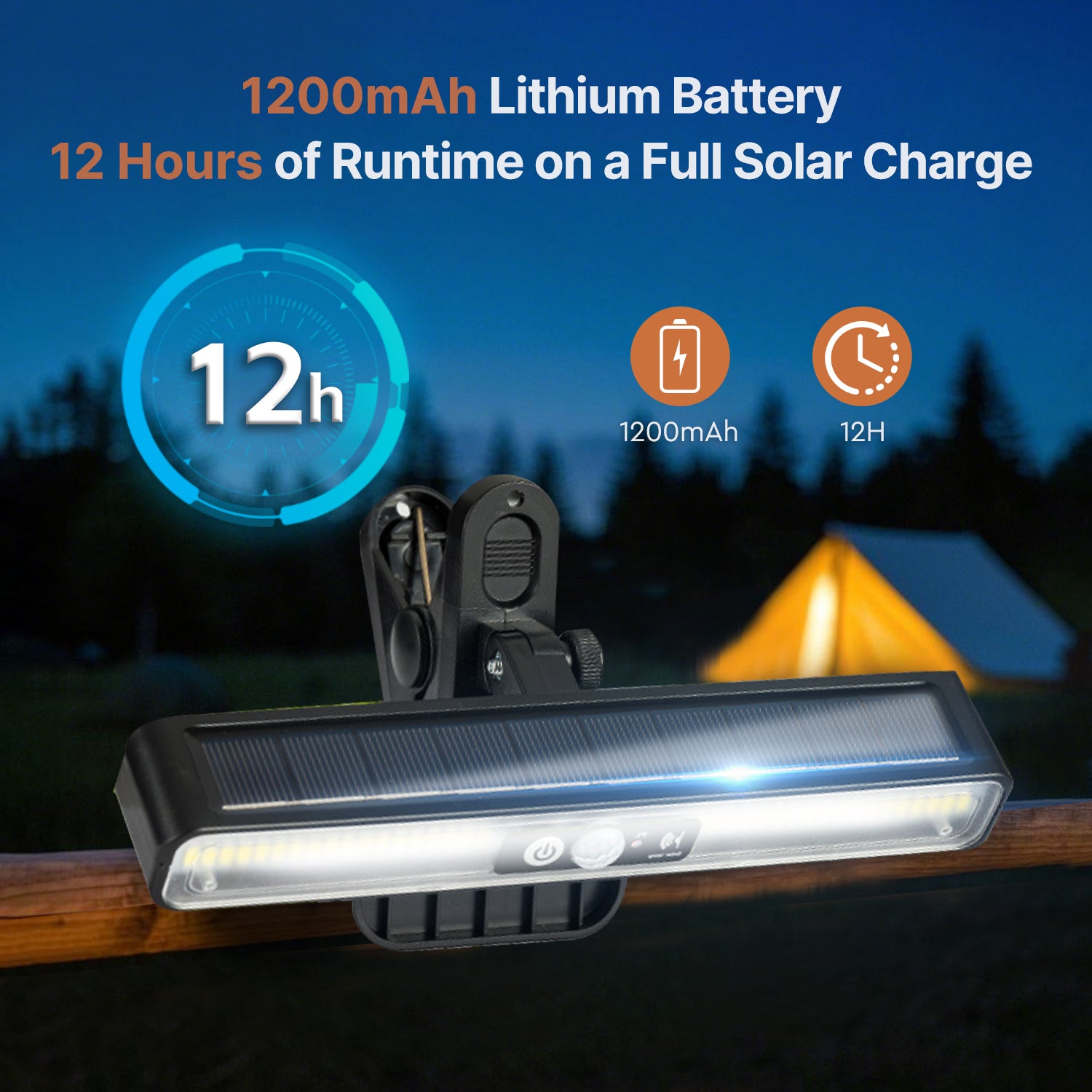 TrailLite Solar Clip Light