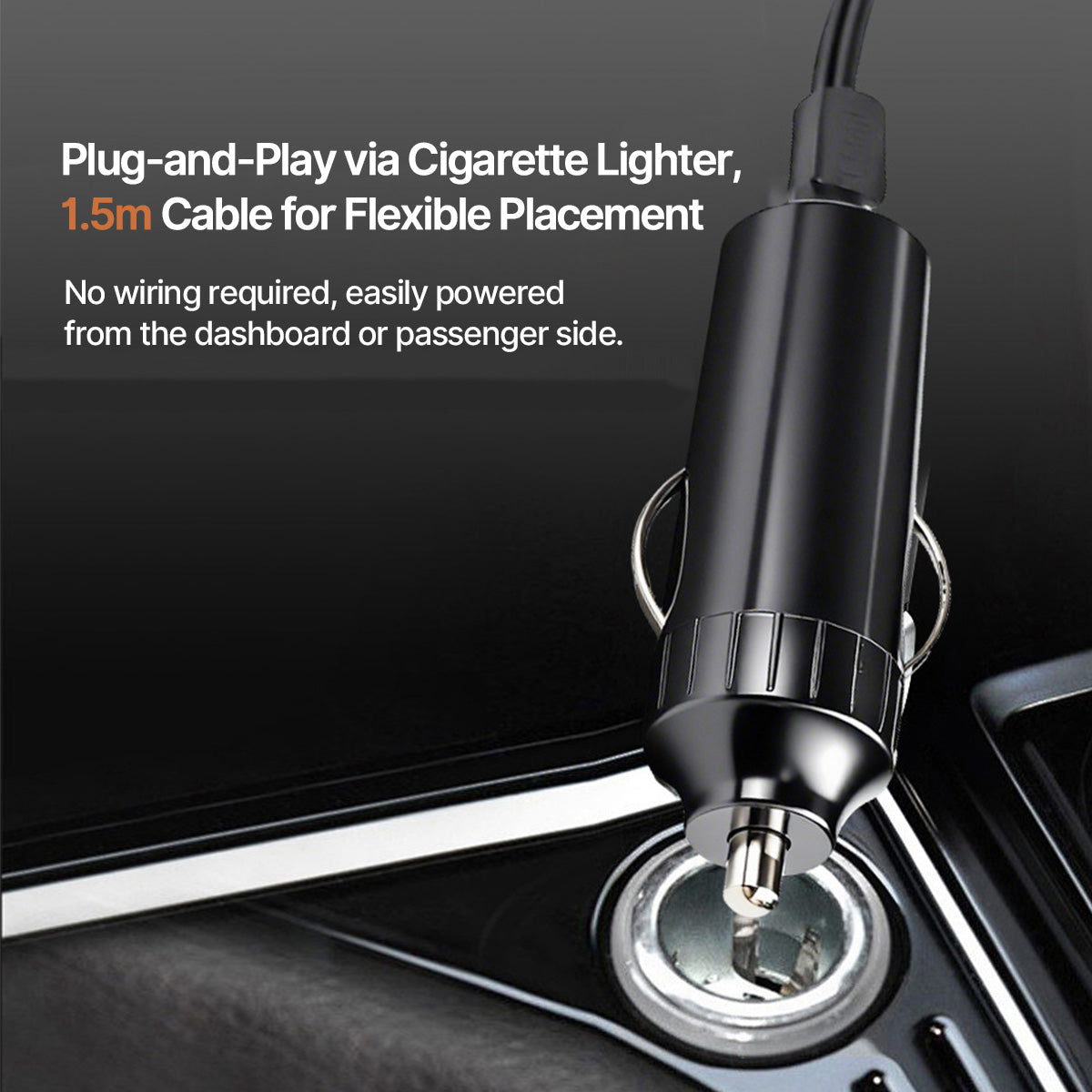 Heater Car 12V Portable Defroster – 150W/300W Cool-Warm PTC Ceramic Fan for Sedans, SUVs | Traverseon