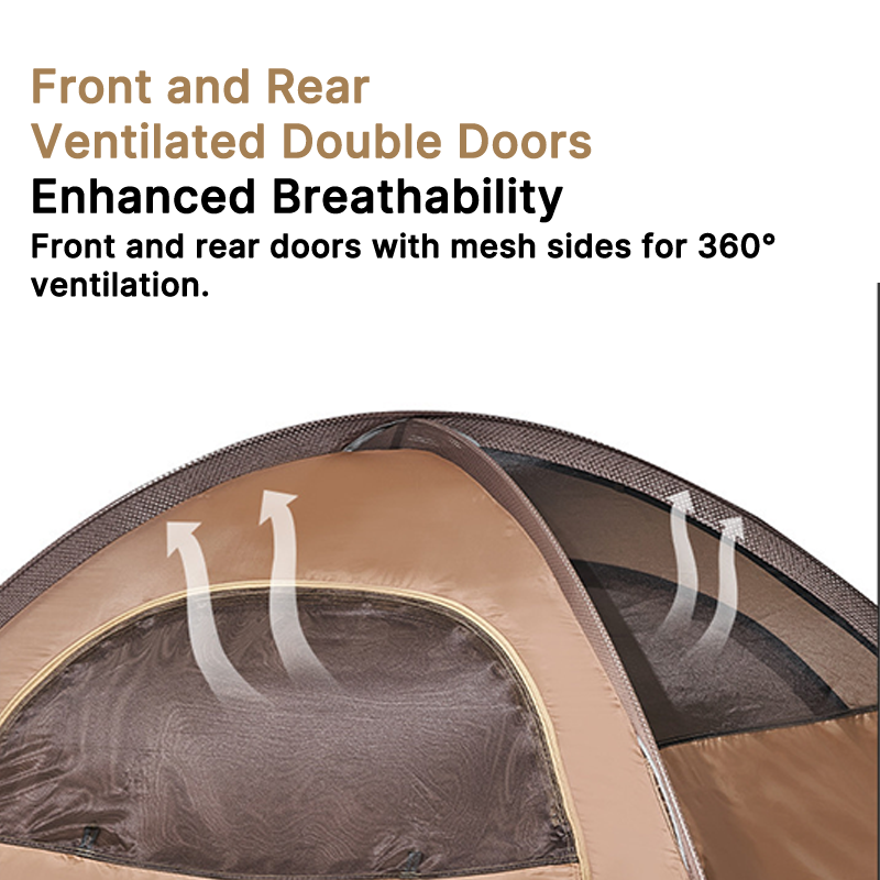 Traverseon InstaFrame™ Quick-Deploy Tent – 2-Person Freestanding Tent with Fast Setup