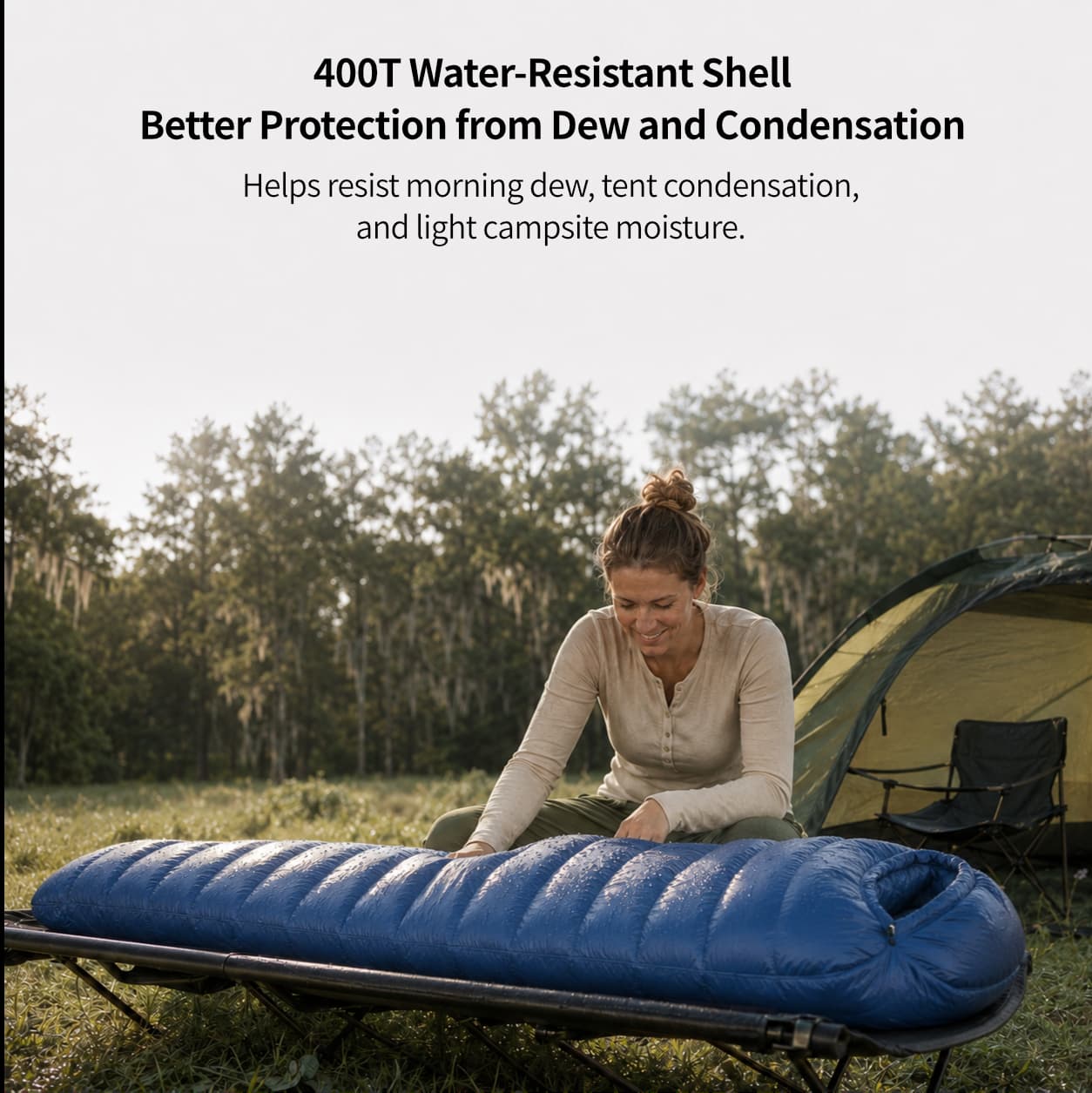 Down Mummy Sleeping Bag for Adults – 9°F–45°F Temperature Options | Traverseon