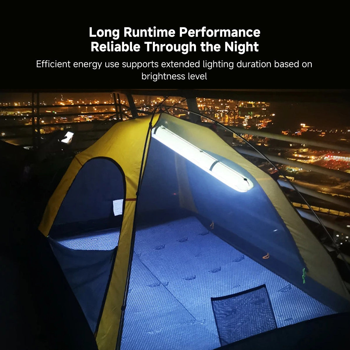 Solar Inflatable Camping Lantern – Rechargeable Waterproof LED Light | Traverseon