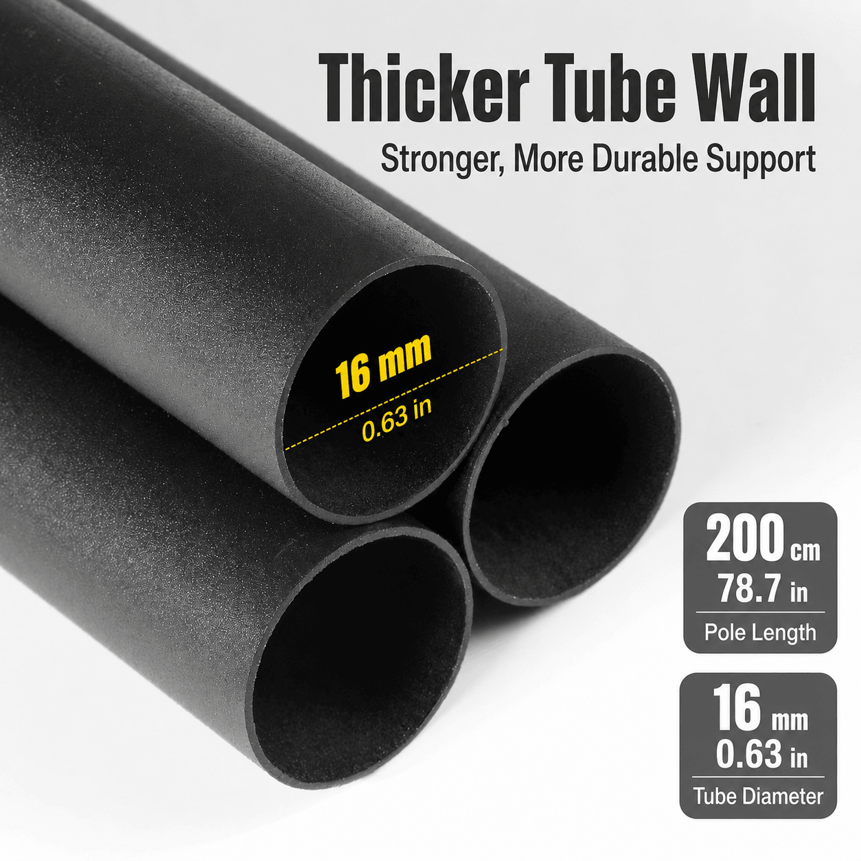 Camping Tent Awning Poles – 200cm 2-Pack Vestibule Rods | Traverseon