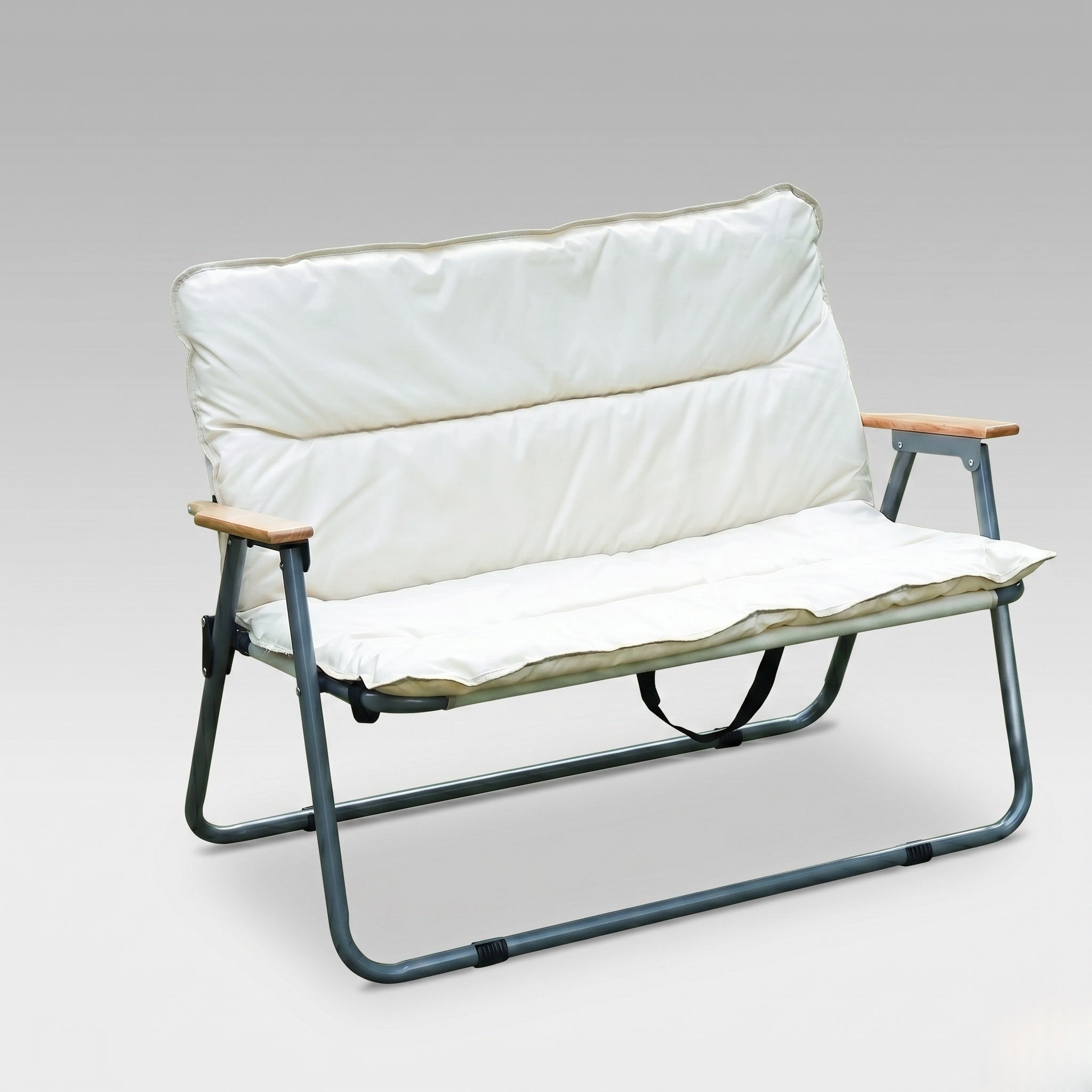 2-Person Padded Camping Loveseat – Foldable Outdoor Chair | Traverseon