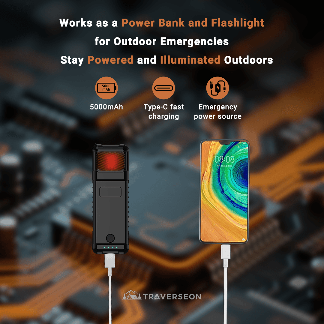 14-Hour Long Battery Life, 50m² Coverage, Lithium Battery Mosquito Zapper